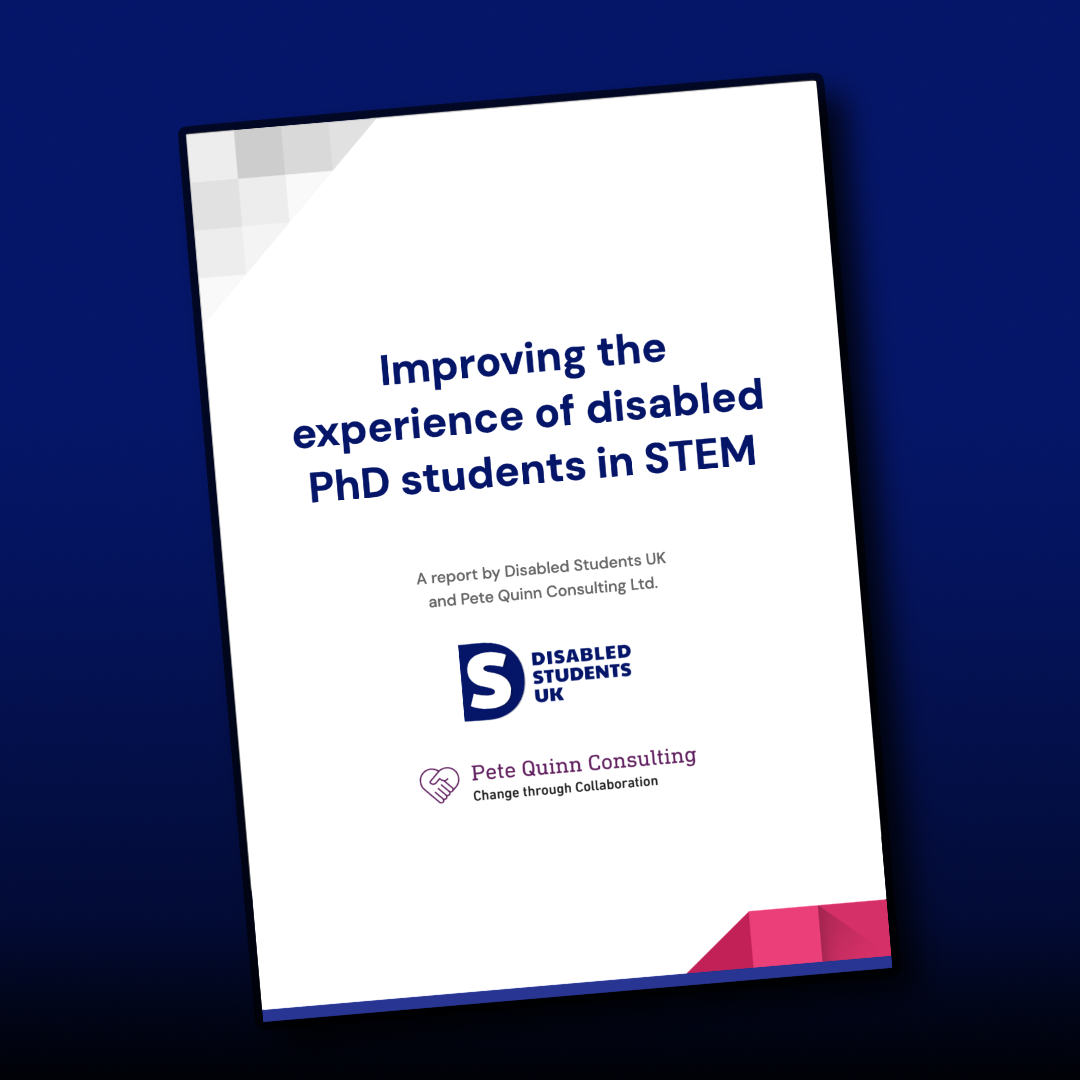 phd funding for disabled students